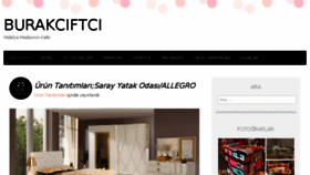 What Burakciftci.com website looked like in 2014 (11 years ago)