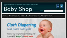 What Babyshopmagazine.com website looked like in 2014 (10 years ago)