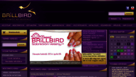 What Brillbird.hu website looked like in 2014 (10 years ago)