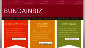 What Bundainbiz.com website looked like in 2014 (10 years ago)