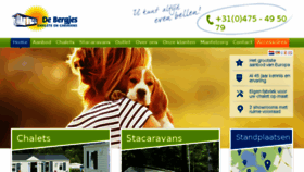 What Bergjes.nl website looked like in 2014 (10 years ago)