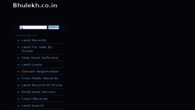 What Bhulekh.co.in website looked like in 2014 (10 years ago)