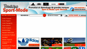 What Boutique-sport-mode.com website looked like in 2014 (10 years ago)
