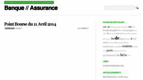 What Banque1assurance.com website looked like in 2014 (10 years ago)