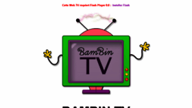 What Bambin-tv.com website looked like in 2014 (10 years ago)