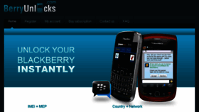 What Berryunlocks.com website looked like in 2014 (10 years ago)