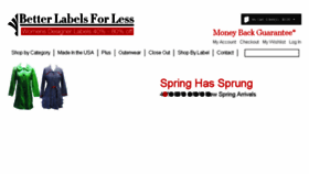 What Betterlabelsforless.com website looked like in 2014 (10 years ago)