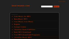 What Best-muzon.com website looked like in 2014 (10 years ago)