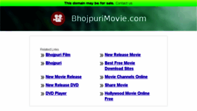 What Bhojpurimovie.com website looked like in 2014 (10 years ago)