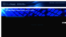 What Blueskytravelagency.com website looked like in 2014 (10 years ago)