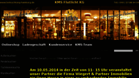 What Beleuchtung-hamburg.de website looked like in 2014 (10 years ago)