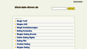 What Blind-date-dinner.de website looked like in 2014 (10 years ago)