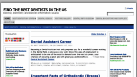 What Bestdentists.us website looked like in 2014 (10 years ago)