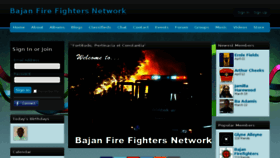 What Bajanfirefighters.org website looked like in 2014 (10 years ago)