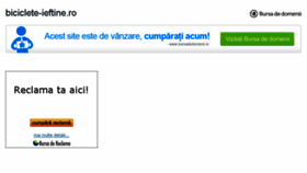 What Biciclete-ieftine.ro website looked like in 2014 (9 years ago)
