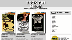 What Bookartmedia.com website looked like in 2014 (10 years ago)
