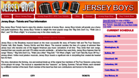 What Buyjerseyboystickets.com website looked like in 2014 (10 years ago)