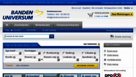What Bandenuniversum.nl website looked like in 2014 (9 years ago)