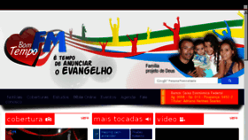 What Bomtempofm.com.br website looked like in 2014 (9 years ago)