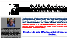 What Bullishreview.com website looked like in 2014 (9 years ago)