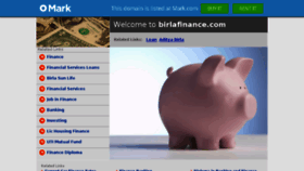 What Birlafinance.com website looked like in 2014 (9 years ago)