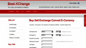 What Best-xchange.com website looked like in 2014 (9 years ago)