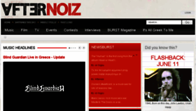 What Burstzine.com website looked like in 2014 (9 years ago)
