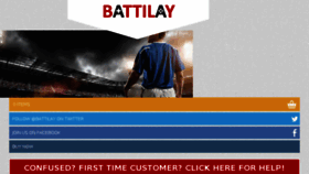 What Battilay.net website looked like in 2014 (9 years ago)