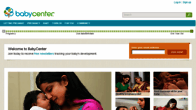 What Babycentre.in website looked like in 2014 (9 years ago)