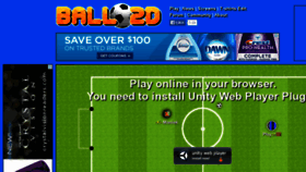 What Ball2d.com website looked like in 2014 (9 years ago)