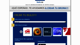 What Bulo.co website looked like in 2014 (9 years ago)