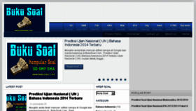 What Bukusoal.com website looked like in 2014 (9 years ago)