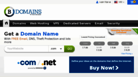 What Bdomains.com website looked like in 2014 (9 years ago)