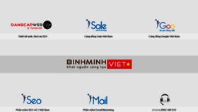 What Binhminhviet.vn website looked like in 2014 (9 years ago)