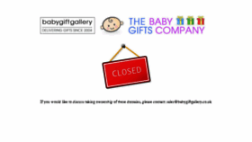 What Babygiftgallery.co.uk website looked like in 2014 (9 years ago)