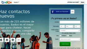 What Badoo.com.mx website looked like in 2014 (9 years ago)