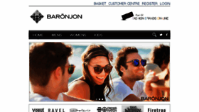 What Baronjon.com website looked like in 2014 (9 years ago)
