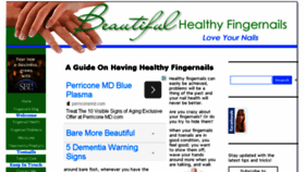 What Beautiful-healthy-fingernails.com website looked like in 2014 (9 years ago)