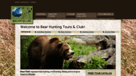 What Bear-club.com website looked like in 2014 (9 years ago)