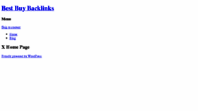 What Bestbuybacklinks.com website looked like in 2014 (9 years ago)