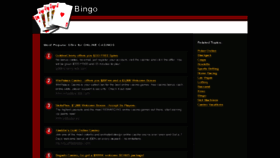 What Binog.com website looked like in 2014 (9 years ago)