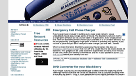 What Blackberryblog.com website looked like in 2014 (9 years ago)