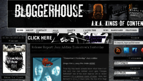 What Bloggerhouse.net website looked like in 2014 (9 years ago)