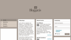 What Bloggar.is website looked like in 2014 (9 years ago)