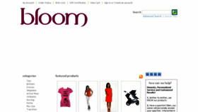What Bloommaternity.net website looked like in 2014 (9 years ago)