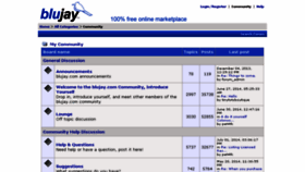 What Blujaybb.com website looked like in 2014 (9 years ago)