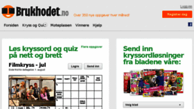What Brukhodet.no website looked like in 2014 (9 years ago)