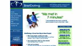 What Briefdating.com website looked like in 2014 (9 years ago)