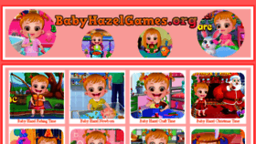 What Babyhazelgames.org website looked like in 2014 (9 years ago)