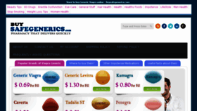 What Buysafegenerics.com website looked like in 2014 (9 years ago)